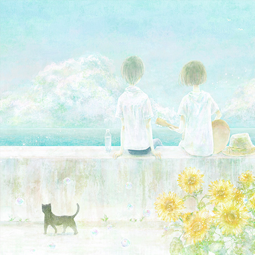 ゆうれいのいのち『八月、あのコと。』 ジャケット画像